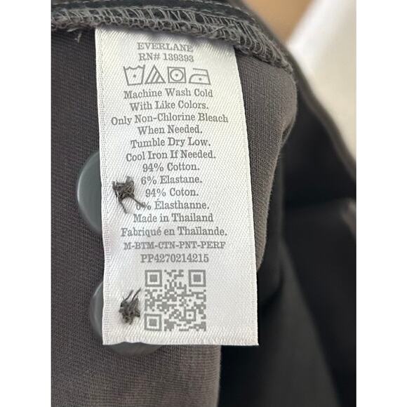 Everlane Men's The Performance Chino in Slate Grey Slim Fit 35x34 NWT - Picture 6 of 7